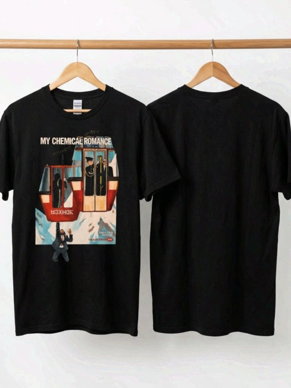 My Chemical Romance Denver CO Coors Field 2026 Black T-Shirt Reprint